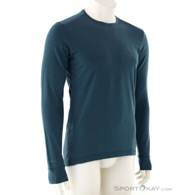 Scott Defined Merino LS Herren Shirt-Dunkel-Blau-S