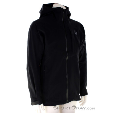 Black Diamond Recon Stretch Ski Shell Herren Skijacke-Schwarz-L