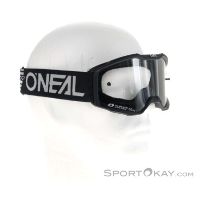 O'Neal B-10 Goggles Youth Clear Goggle-Schwarz-One Size
