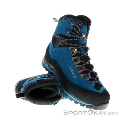 Lowa Cevedale II GTX Damen Bergschuhe Gore-Tex-Türkis-5,5
