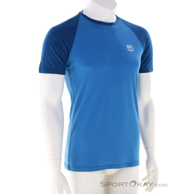 Ortovox 120 Tec Fast Mountain TS Herren T-Shirt-Blau-M