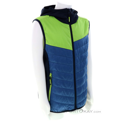 CMP Hybrid Vest Fix Hood Kinder Outdoorweste-Blau-140