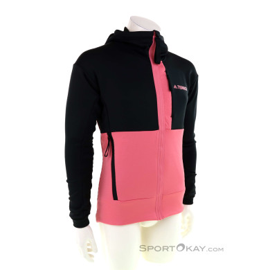 adidas Terrex TX Flooce HD Herren Sweater-Pink-Rosa-XL