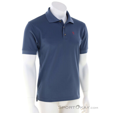 Fjällräven Crowley Pique Herren T-Shirt-Dunkel-Blau-M