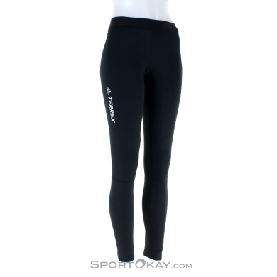 adidas Agravic XC Tights Damen Funktionshose-Schwarz-L