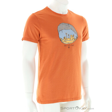 E9 Cave 2.4 Herren T-Shirt-Orange-L