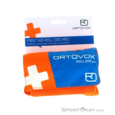 Ortovox First Aid Roll Doc Mid Erste Hilfe Set-Orange-One Size