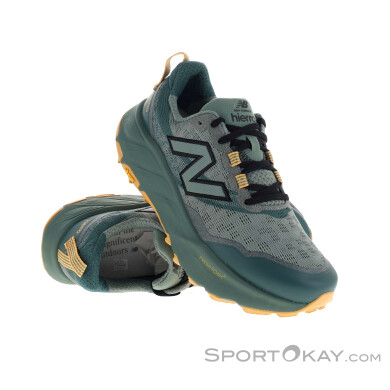 New Balance Hierro v9 Herren Traillaufschuhe-Oliv-Dunkelgrün-10