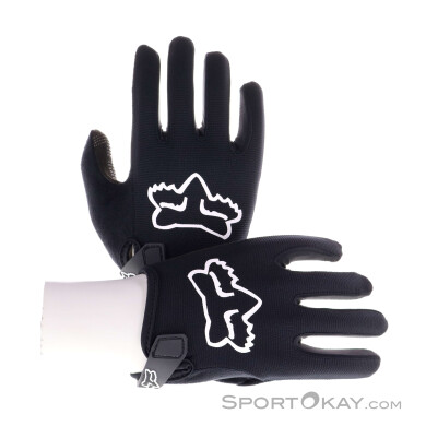 Fox Ranger Youth Kinder Bikehandschuhe-Schwarz-M