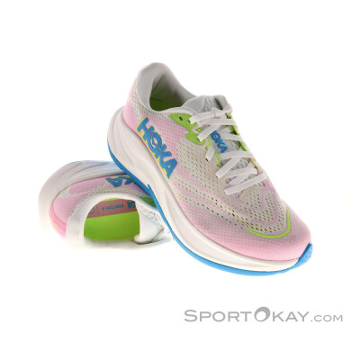 Hoka Rincon 4 Damen Laufschuhe-Pink-Rosa-8