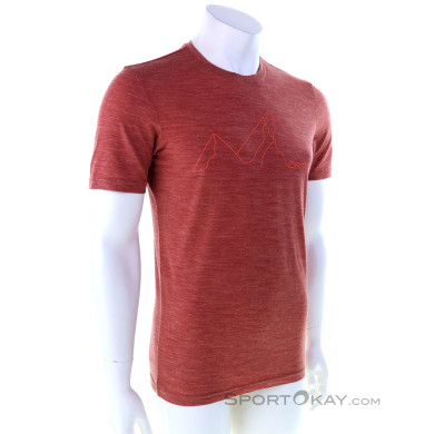 Ortovox 150 Cool Mountain Face TS Herren T-Shirt-Orange-S
