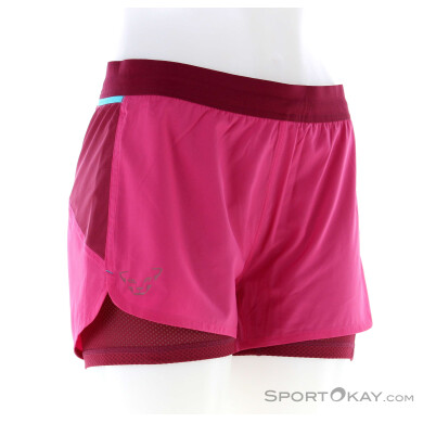 Dynafit Alpine Pro 2in1 Shorts Damen Laufshort-Pink-Rosa-42