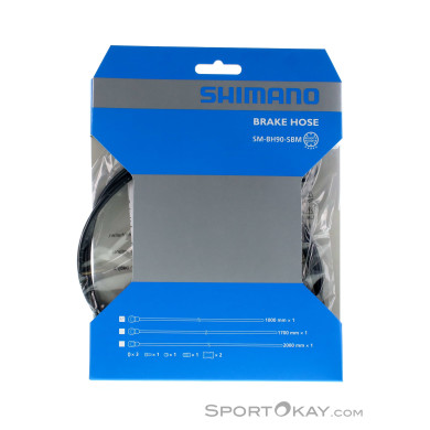 Shimano SM-BH90 XT/XTR 100cm Bremsleitung-Schwarz-One Size