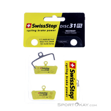 Swissstop Disc 31 RS Bremsbeläge-Gelb-One Size