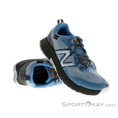 New Balance Hierro v7 GTX Herren Traillaufschuhe-Blau-9