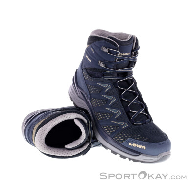 Lowa Innox Pro GTX Mid Herren Wanderschuhe-Blau-9,5