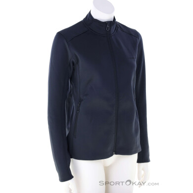 Salomon Outline Warm Damen Sweater-Schwarz-S