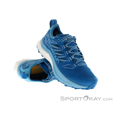 La Sportiva Jackal Damen Traillaufschuhe-Blau-38,5