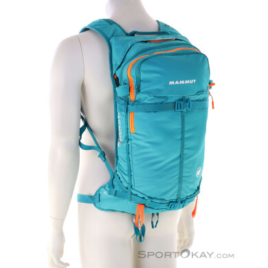 Mammut Flip RAS 3.0 22l Airbagrucksack ohne Kartusche-Türkis-22