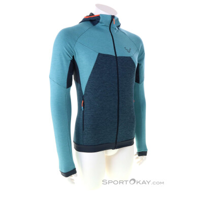 Dynafit Tour Wool Thermal Herren Sweater-Türkis-L