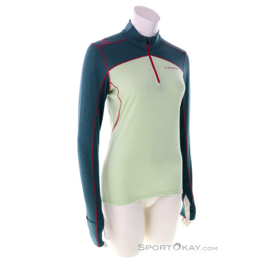 La Sportiva Swift Long Sleeve Damen Sweater-Grün-S