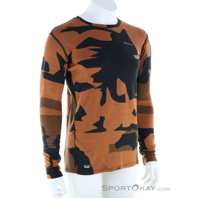 Devold Klovstien Merino Herren Shirt-Orange-L