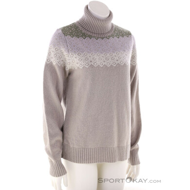 Devold Syvde Wool Damen Sweater-Beige-S