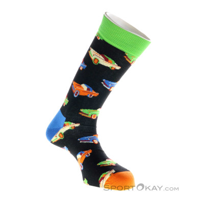 Happy Socks Car Sock Socken-Schwarz-41-46
