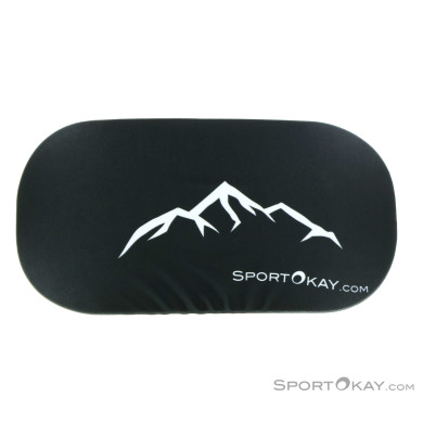 SportOkay.com Skibrillen Schutzhülle-Schwarz-One Size