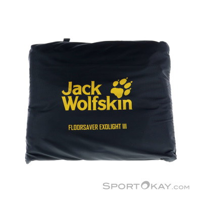 Jack Wolfskin Floorsaver Exolight III Zeltunterlage-Schwarz-One Size