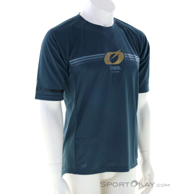 O'Neal Pin It SS Herren Bikeshirt-Blau-S