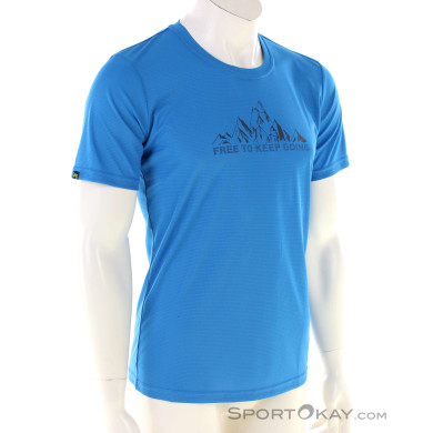 Karpos Loma Print Herren T-Shirt-Blau-M