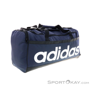 adidas Linear Duffle M Sporttasche-Blau-M