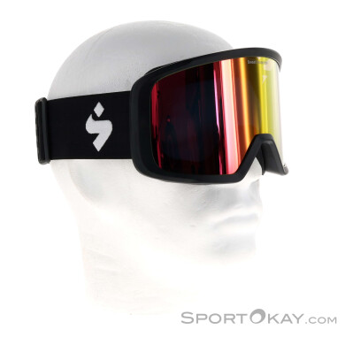 Sweet Protection Firewall MTB RIG Reflect Goggle-Schwarz-One Size
