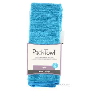 Packtowl Luxe Face Handtuch-Blau-One Size