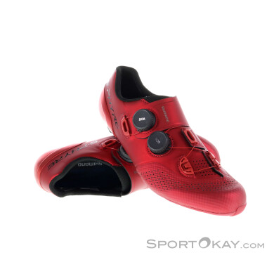 Shimano RC902 S-phyre Herren Rennradschuhe-Rot-41