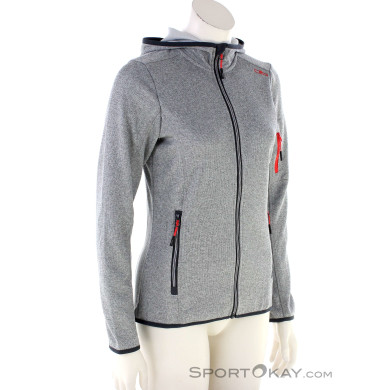 CMP Fix Hood Damen Sweater-Grau-38