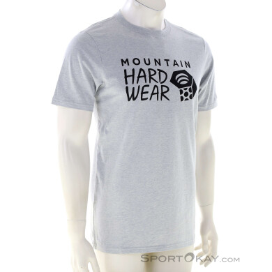 Mountain Hardwear MHW Logo SS Herren T-Shirt-Hell-Grau-L