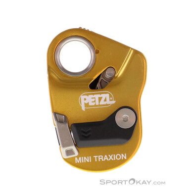 Petzl Mini Traxion Seilrolle-Orange-One Size