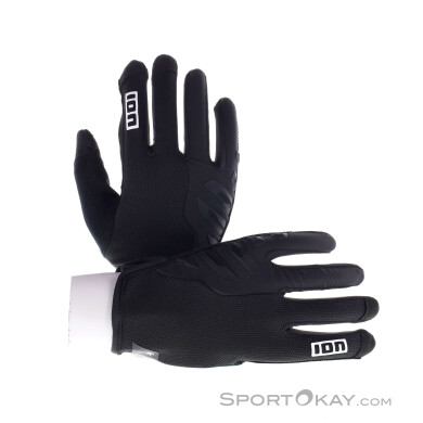 ION Scrub AMP Bikehandschuhe-Schwarz-M