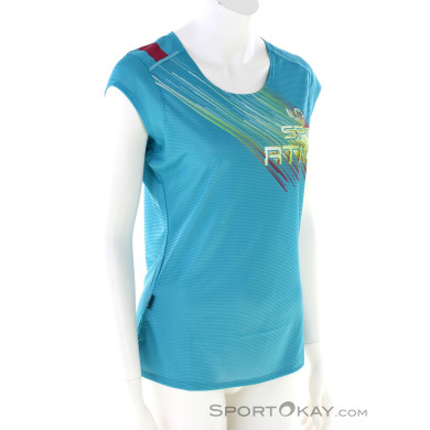 La Sportiva Defy Damen T-Shirt-Türkis-M