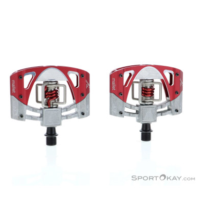 Crankbrothers Mallet 3 Klickpedale-Rot-One Size