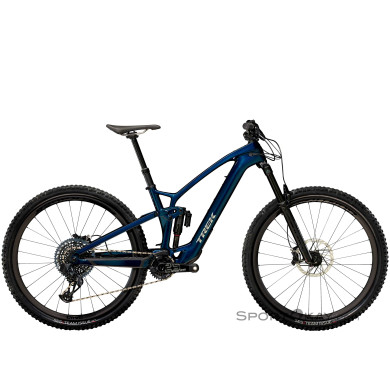 Trek Fuel EXe 9.8 GX AXS 360Wh 29" 2023 E-Bike-Dunkel-Blau-M