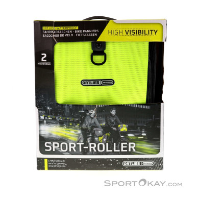 Ortlieb Sport-Roller HighVis QL2.1 12,5l Fahrradtaschen Set-Gelb-One Size