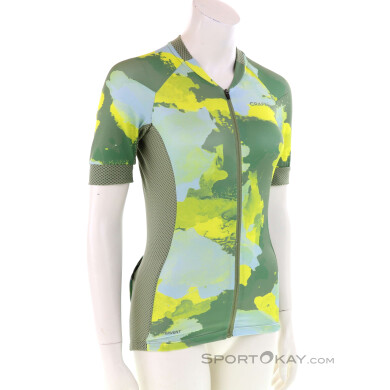 Craft Endurance Graphic SS Damen Bikeshirt-Hell-Grün-M