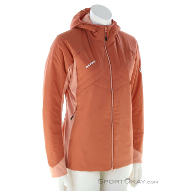 Mammut Rime Light IN Flex Hooded Damen Isolationsjacke-Pink-Rosa-S
