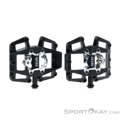 Tatze Two-Face Composite Pedale-Schwarz-One Size