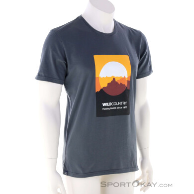 Wild Country Heritage Herren T-Shirt-Grau-L