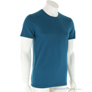 Devold Hovland Merino 200 Herren T-Shirt-Blau-S