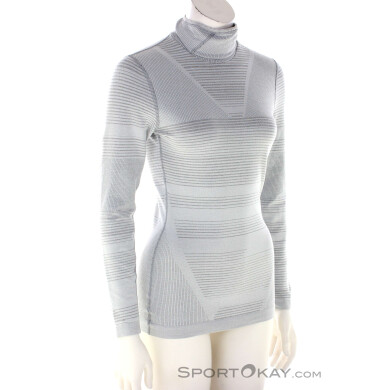 Löffler Rollneck LS Transtex Damen Funktionsshirt-Grau-40-42